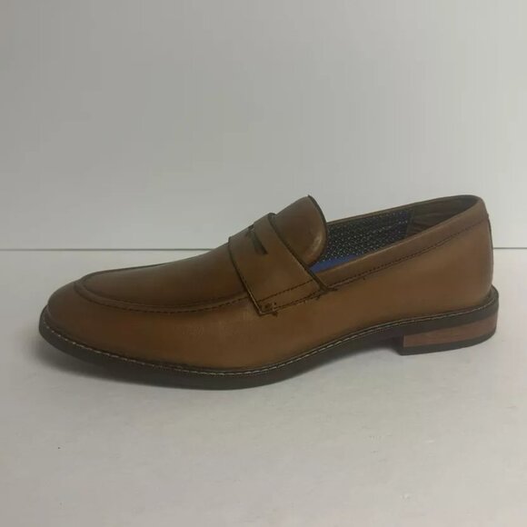 Vince Camuto Mens Layton Loafer Cognac Size 9.5 M - Picture 1 of 6